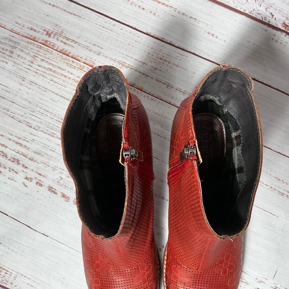 L’Artiste by Springstep Ankle Boots Tan - Picture 3 of 6